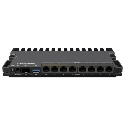 Mikrotik RB5009UPR+S+IN router cablato 2.5 Gigabit Ethernet, Gigabit Ethernet Nero [RB5009UPR+S+IN]