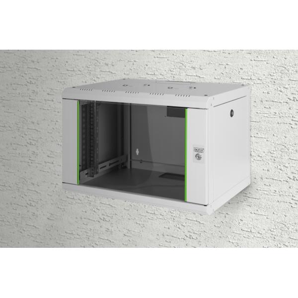 Digitus 7U wall mounting cabinet - Unique 420x600x450 mm - Grey [DN-1907-U]