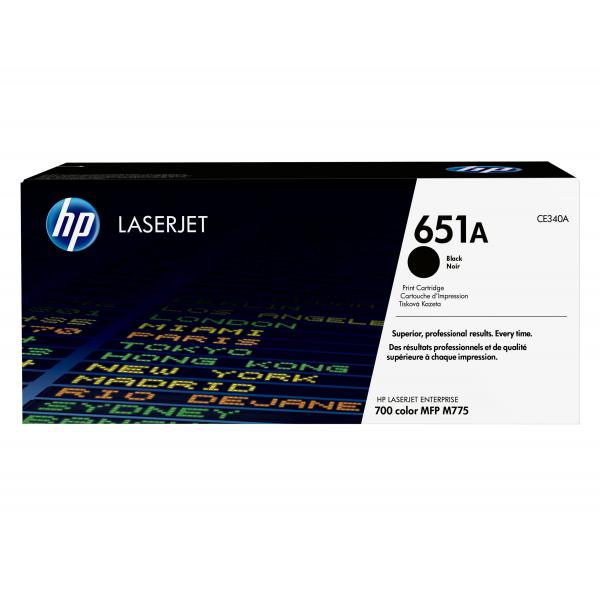 HP TONER NERO 651A 13.500 PAG PER LJ M775 SERIES [CE340A]