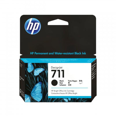 HP CART INK NERO PER PLOTTER T120 - T520 N.711 [CZ129A]