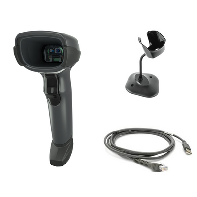 Zebra DS4608-SR Handheld Scanner - USB - Stand [DS4608-SR7U2100SGW]