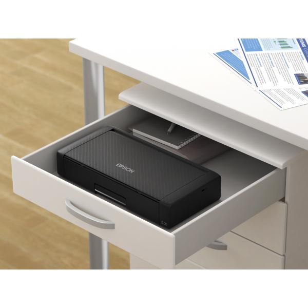 EPSON STAMPANTE INK A4 COLORE, WF-110W PORTATILE, 14PPM, USB/WIFI [C11CH25401]