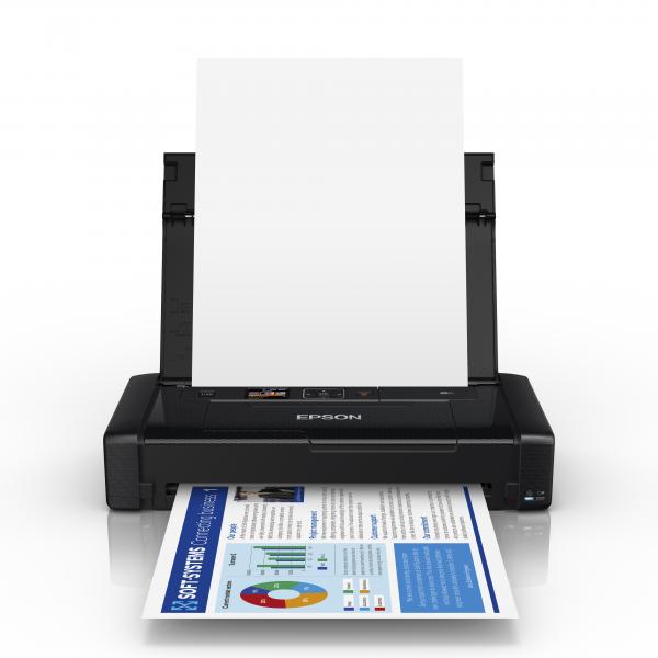 EPSON STAMPANTE INK A4 COLORE, WF-110W PORTATILE, 14PPM, USB/WIFI [C11CH25401]