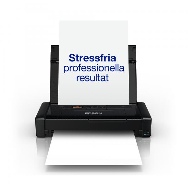 EPSON STAMPANTE INK A4 COLORE, WF-110W PORTATILE, 14PPM, USB/WIFI [C11CH25401]