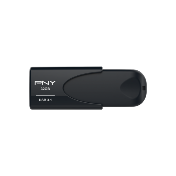 PNY Attache 4 unità flash USB 32 GB USB tipo A 3.2 Gen 1 (3.1 Gen 1) Nero [FD32GATT431KK-EF]