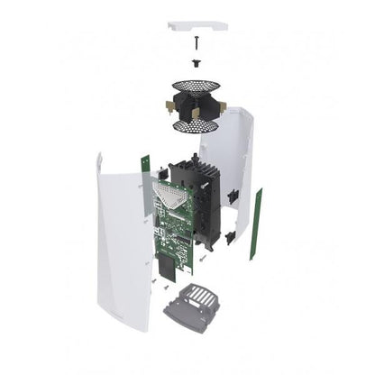 MikroTik, Audience with 716MHz four core CPU, 256MB RAM, 2x Gigabit LAN, three wireless interfaces ( PROMO FINO A ESAURIMENTO SCORTE [RBD25G-5HPacQD2HPnD]