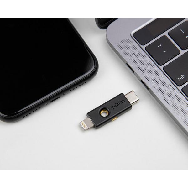Yubico YubiKey 5Ci - Black - USB-C - Lightning [5060408461969]