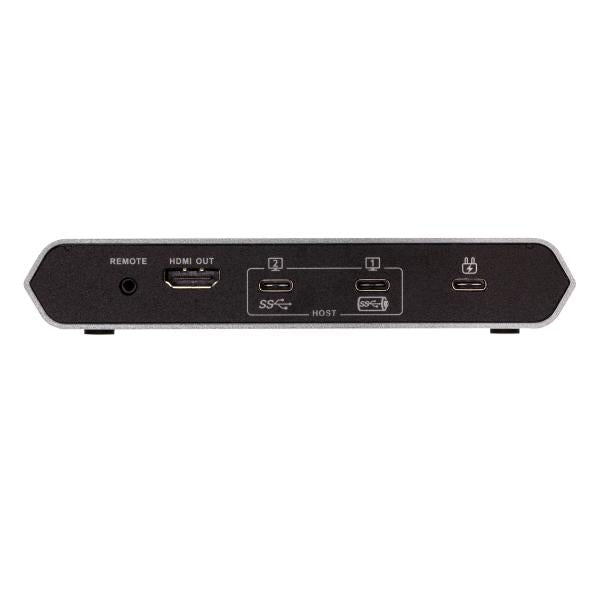 Aten Switch dock USB-C Gen 1 a 2 porte con pass-through dell'alimentazione [US3310-AT]