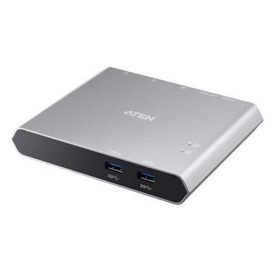 Aten Switch dock USB-C Gen 1 a 2 porte con pass-through dell'alimentazione [US3310-AT]