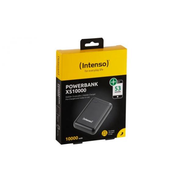 INTENSO POWER BANK 10000MAH USB A+TYPE C 5V-3.1A MICRO USB+TYPE C 5V - 3.1A BLACK [7313530]