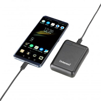 INTENSO POWER BANK 10000MAH USB A+TYPE C 5V-3.1A MICRO USB+TYPE C 5V - 3.1A BLACK [7313530]
