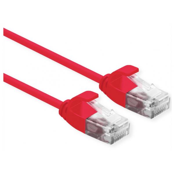 ROLINE CAVO UTP DATA CENTER PATCHCORD CAT.6A CLASS EA LSOH SLIM ROSSO 5M [21.15.3917]