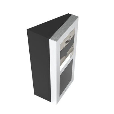 2N IP Verso Wedge backplate for 2 modules [9155072]
