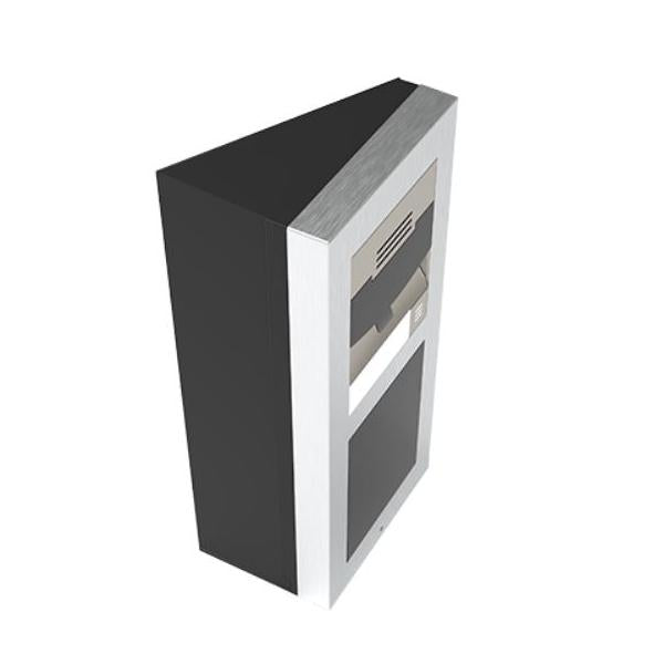 2N IP Verso Wedge backplate for 2 modules [9155072]