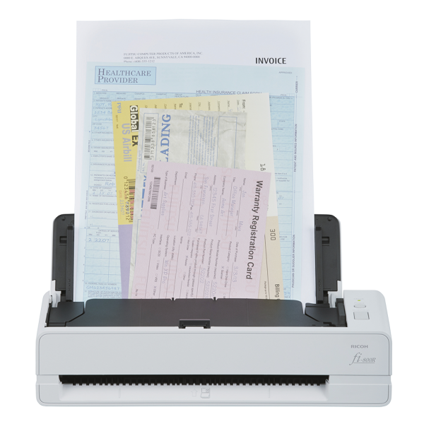 Ricoh fi-800R - Duplex - A4 - ADF 20 - 45 ppm - USB 3.2 (Passport scanner) [PA03795-B001]