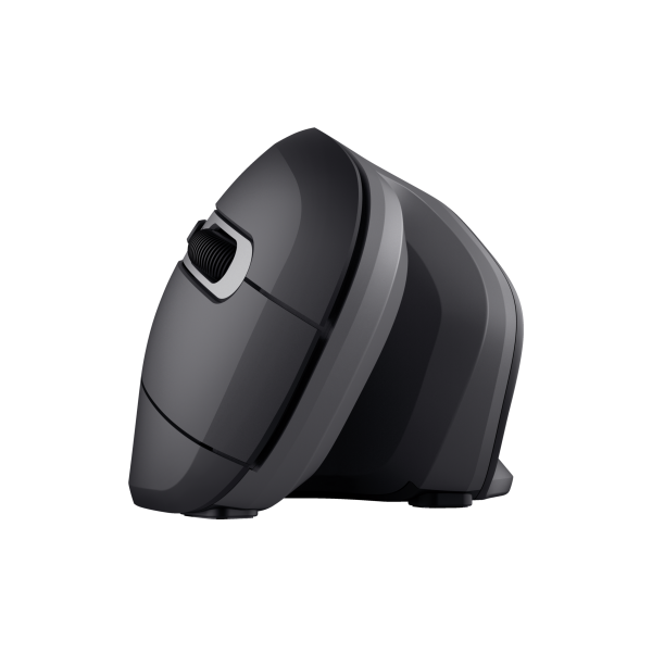 TRUST MOUSE ERGONOMICO VERTICALE WIRELESS - 1600DPI - VERRO - NERO [23507]