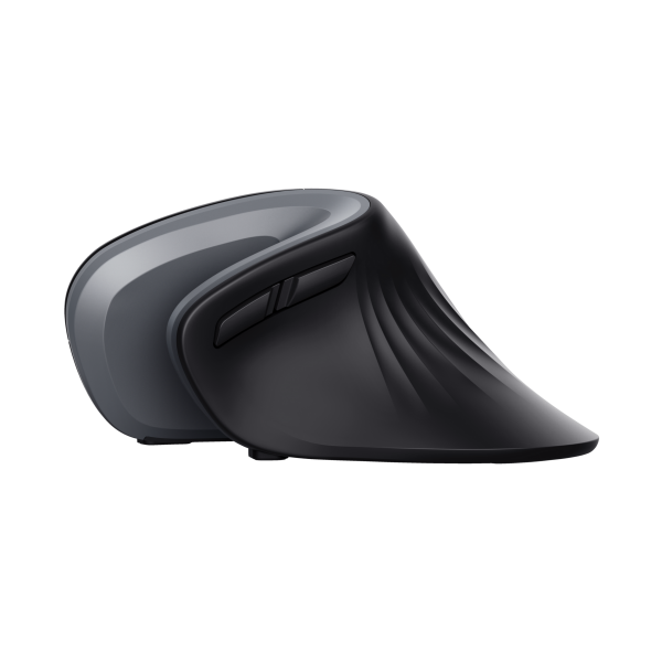 TRUST MOUSE ERGONOMICO VERTICALE WIRELESS - 1600DPI - VERRO - NERO [23507]