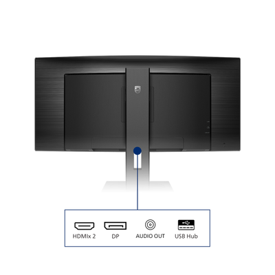 Philips B-Line - 34 inch Curved - UltraWide Quad HD LED Monitor - 3440x1440 - HAS [345B1C/00]