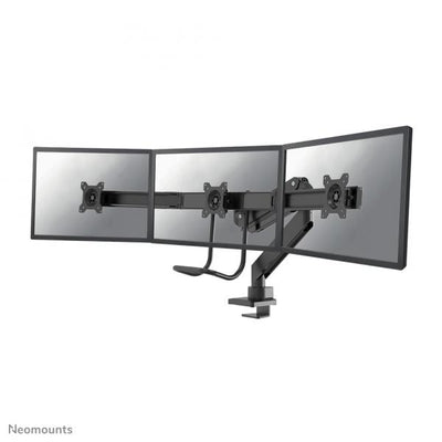 Neomounts NM-D775DX3BLACK Braccio per monitor 17-27" - molla a gas - Topfix - 180-stop [NM-D775DX3BLACK]