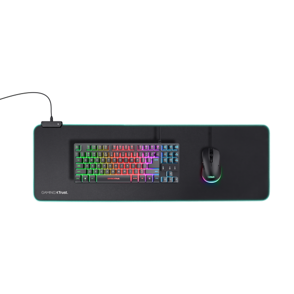 TRUST MOUSEPAD GXT764 GLIDE-FLEX RGB XXL [23395]