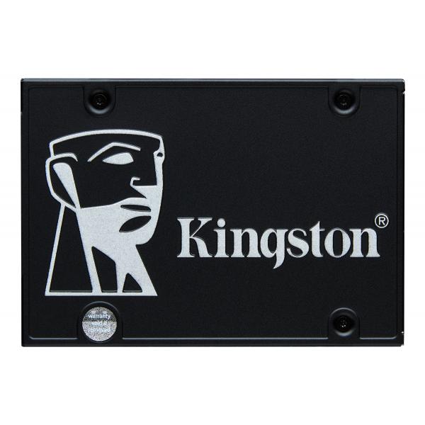 Kingston KC600 256GB SSD - 2.5 inch - SATA 6Gb/s - Self-Encrypting Drive (SED) - TCG Opal Encryption [SKC600/256G]
