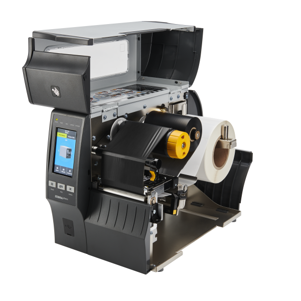Zebra ZT411 - Thermal Transfer Industrial Label Printer - USB/Ethernet/Serial/Bluetooth - Black - 300 Dpi - Cutter [ZT41143-T2E0000Z]