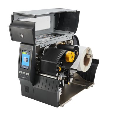 Zebra ZT411 - Thermal Transfer Industrial Label Printer - USB/Ethernet/Serial/Bluetooth - Black - 300 Dpi - Cutter [ZT41143-T2E0000Z]