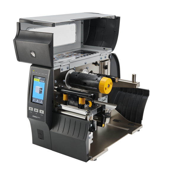 Zebra ZT411 - Thermal Transfer Industrial Label Printer - USB/Ethernet/Serial/Bluetooth - Black - 300 Dpi - Cutter [ZT41143-T2E0000Z]