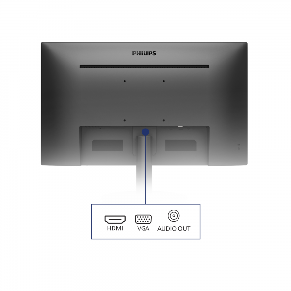PHILIPS MONITOR 21,5 LED VA 16:9 FHD 4MS 200 CDM, VGA/HDMI, MULTIMEDIALE [221V8A]