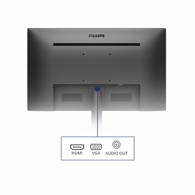 PHILIPS MONITOR 21,5 LED VA 16:9 FHD 4MS 200 CDM, VGA/HDMI, MULTIMEDIALE [221V8A]