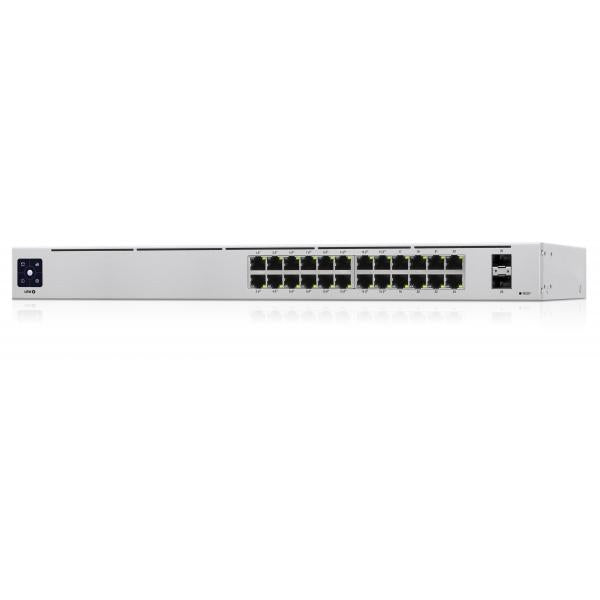 Ubiquiti - USW-24-POE-EU - UniFi 24 Port Layer 2 switch with 16x GbE PoE+, 8x GbE ports, 2x SFP ports, 95W total PoE availability [USW-24-POE-EU]