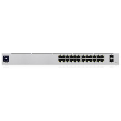 Ubiquiti - USW-24-POE-EU - UniFi 24 Port Layer 2 switch with 16x GbE PoE+, 8x GbE ports, 2x SFP ports, 95W total PoE availability [USW-24-POE-EU]