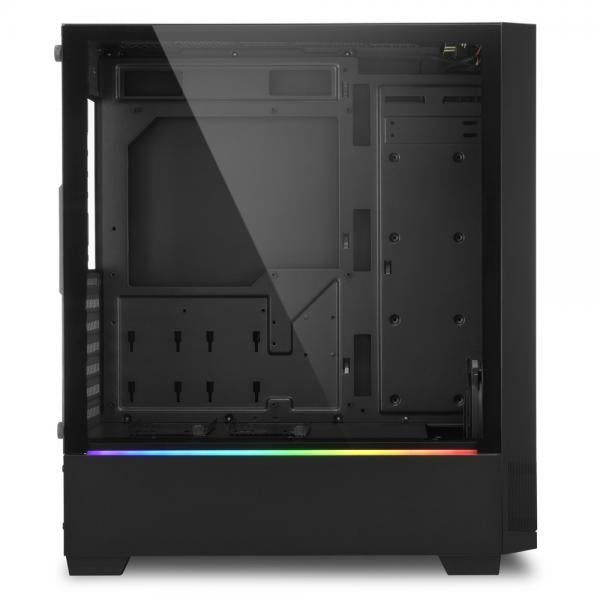 SHARKOON CASE RGB FLOW, ATX, 7 SLOTS EXPANSION, 2 USB 3.0, 1 USB 2.0DRIVE BAY DA 2,5"/3,5" [RGB FLOW]