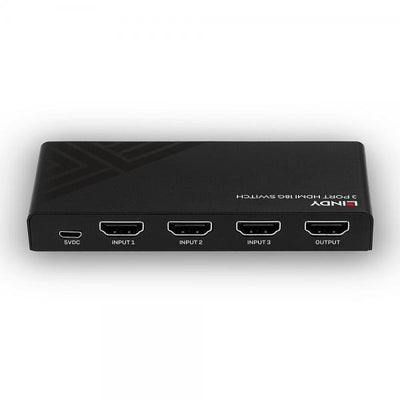 LINDY No. 38232 - Switch HDMI 18G 3 porte [LIN-38232]