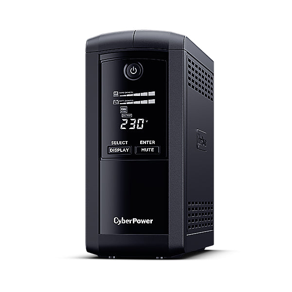 CYBER POWER UPS SIMULATED SINEWAVE VP1000ELCD LCD 850VA/425W AVR USB 3xSCH [VP1000ELCD]