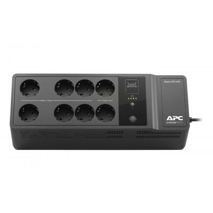 APC BACK-UPS 650VA 400W, USCITA 8xSCHUKO [BE650G2-GR]