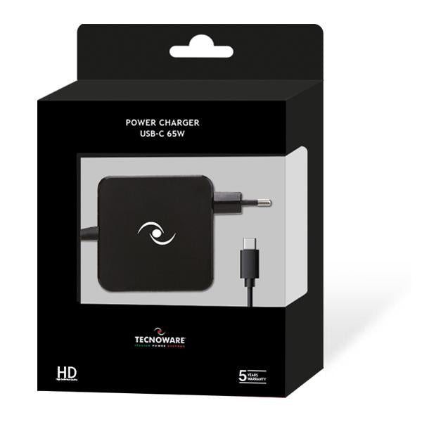 Tecnoware FAU17563 adattatore e invertitore Interno 65 W Nero [FAU17563]
