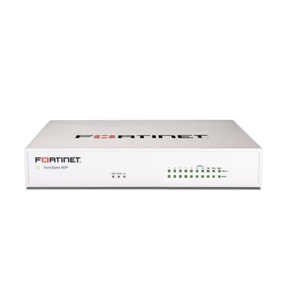 FORTIGATE-60F FIREWALL HARDWARE PIU 5 ANNI DI SERVIZI FORTICARE PREMIUM E FORTIGUARD UTP [FG60FBDL95060]