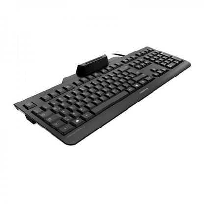 Cherry SECURE BOARD 1.0 - Keyboard - Corded - AZERTY - Black [JK-A0400BE-2]