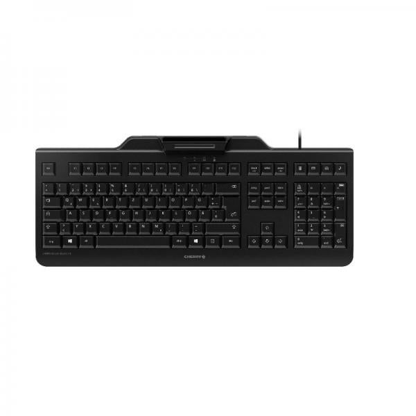 Cherry SECURE BOARD 1.0 - Keyboard - Corded - AZERTY - Black [JK-A0400BE-2]