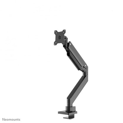 Neomounts Single Monitor Arm - 10-49inch - 1-18 kg (curved 14 kg) - Gas Spring - 180 Degrees -Stop Mechanism - Topfix - Black [NM-D775BLACKPLUS]