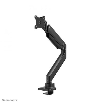 Neomounts Single Monitor Arm - 10-49inch - 1-18 kg (curved 14 kg) - Gas Spring - 180 Degrees -Stop Mechanism - Topfix - Black [NM-D775BLACKPLUS]