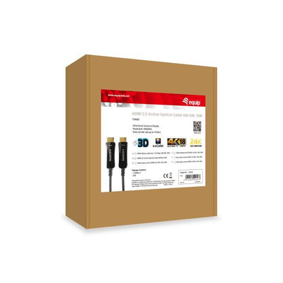 Equip HDMI 2.0 Active Optical Cable - 30m - 4K/60Hz [119430]