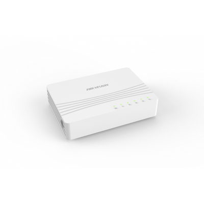 Hikvision Digital Technology DS-3E0508D-E switch di rete Gigabit Ethernet (10/100/1000) Bianco [DS-3E0508D-E]