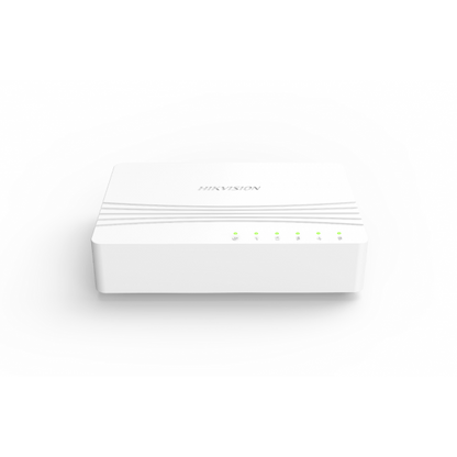 Hikvision Digital Technology DS-3E0508D-E switch di rete Gigabit Ethernet (10/100/1000) Bianco [DS-3E0508D-E]