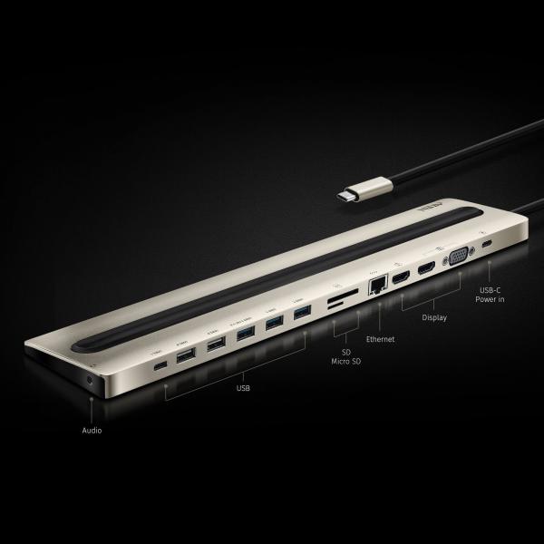 Aten Dock multiporta USB-C con pass-through dell'alimentazione - PROMO FINO AD ESAURIMENTO SCORTE [UH3237-AT]