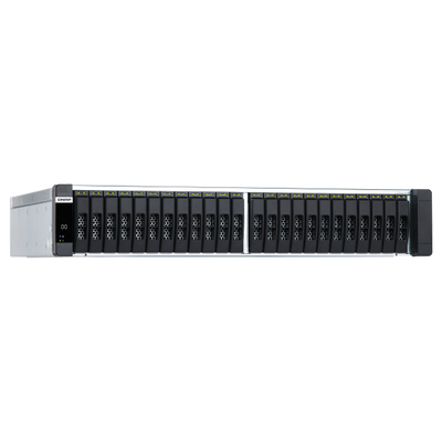 QNAP ES2486dc NAS Armadio (2U) Intel Xeon D D-2142IT 128 GB DDR4 0 TB QNAP Enterprise System Nero [ES2486DC-2142IT-128G]