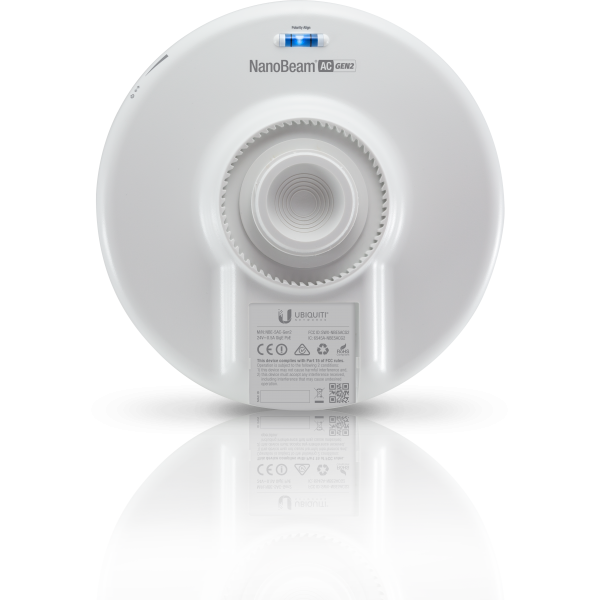 Ubiquiti-NBE-5AC-Gen2-EU-NanoBeam AC, 5 GHz, PoE injector incluso [NBE-5AC-Gen2-EU]