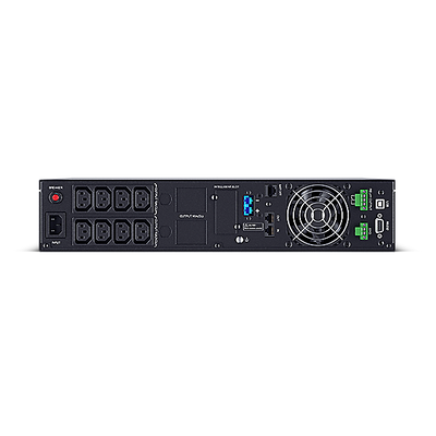 CYBER POWER UPS ONLINE OLS1000ERT2UA LCD COLOR 1000VA/900W R/T 2U OUTPUT 8x [OLS1000ERT2UA]