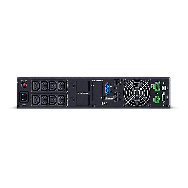 CYBER POWER UPS ONLINE OLS1000ERT2UA LCD COLOR 1000VA/900W R/T 2U OUTPUT 8x [OLS1000ERT2UA]